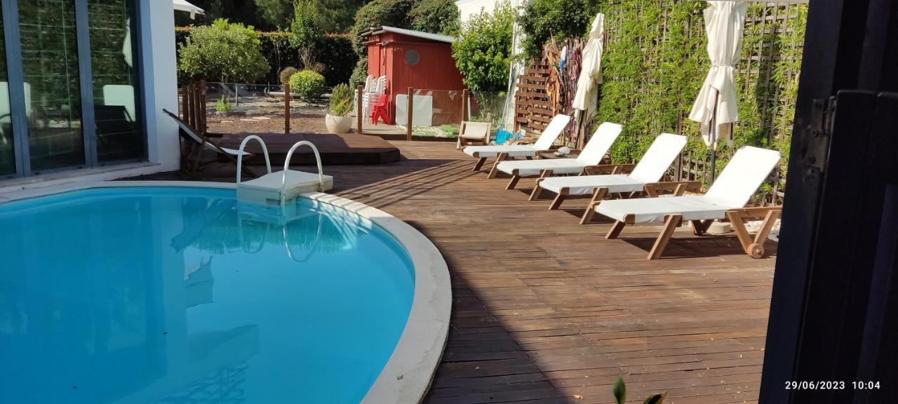 Villa De Lux With Pool Quinta do Anjo Ngoại thất bức ảnh