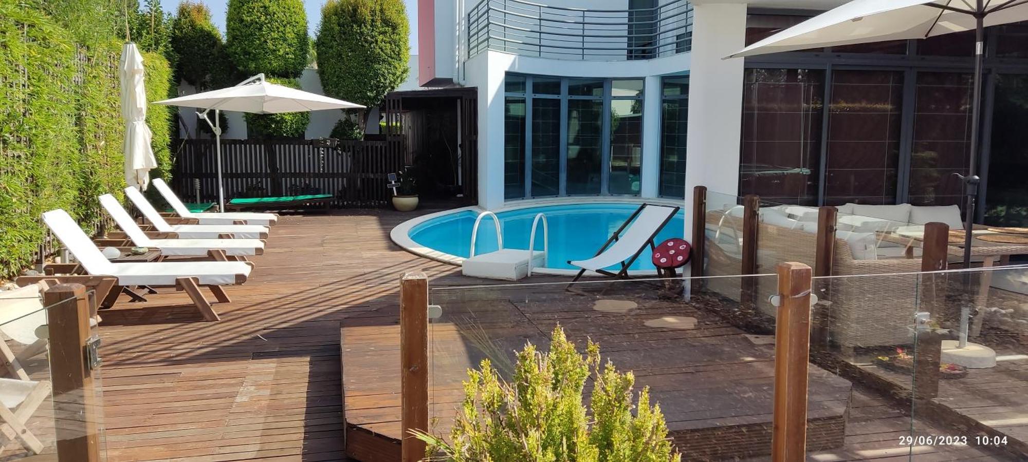 Villa De Lux With Pool Quinta do Anjo Ngoại thất bức ảnh